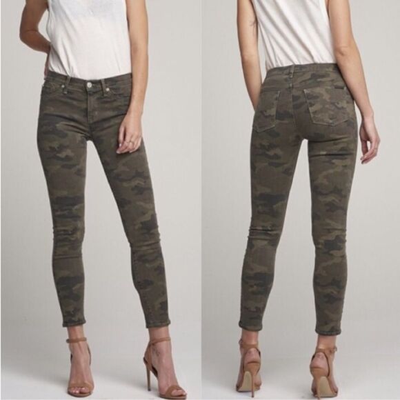 Hudson Jeans | Nico Midrise Ankle Camo Super Skinny Jeans - Picture 1 of 7